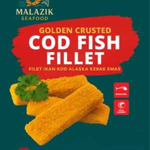 (MALAZIK) Golden Crusted Cod Fish Fillet